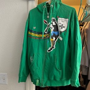 Vintage LRG zip up hoodie
